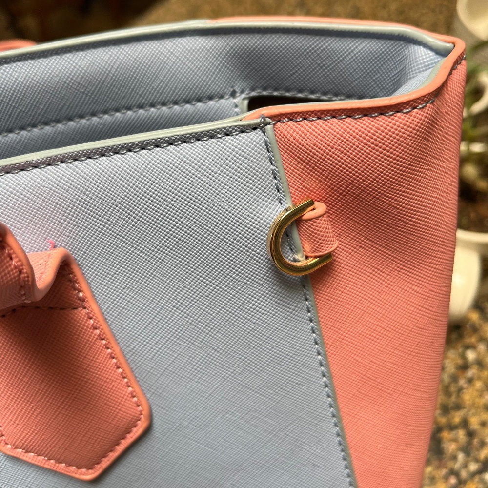 Blue and Pink Computer Bag/Pure - Picture 3 of 11